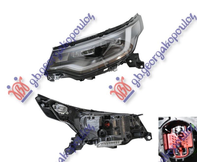 Land rover discovery 5 2021- (l462) FAR LED (VALEO)