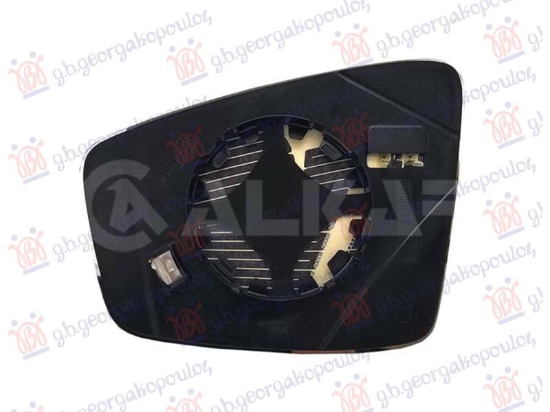 Mg ehs 2021-2024 (as23) STAKLO RETROVIZORA SA GREJACEM (2 PIN) (KONVEKSNO STAKLO)