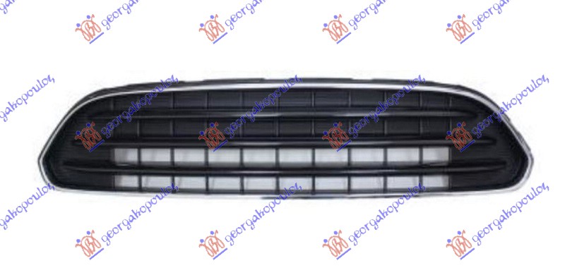 Mini countryman (f60) 16-21 PVC MASKA HROM/CRNA