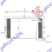 Saab 9.5 98-05 HLAD KLIME BEN-DIZ -01 (60x35.8x20)