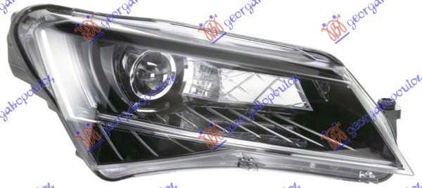 Skoda superb 15- FAR Bi-XENON AFS SA LED DNEVNIM SVETLOM (HELLA)