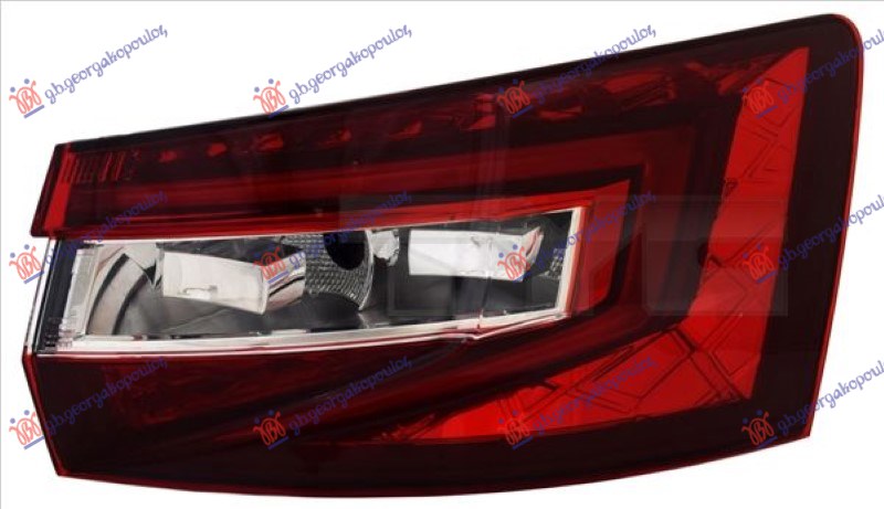 Skoda superb 2019-2024 (3v3/3v5) STOP LAMPA UNUTRASNJA KARAVAN CELA LED ZATAMNJENA (TYC)