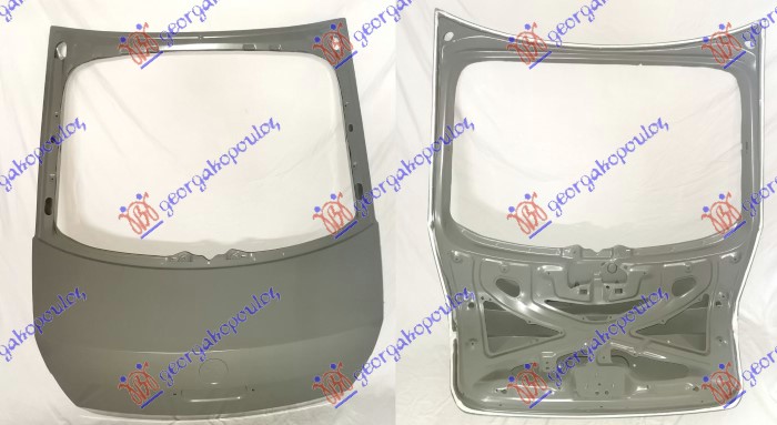Skoda rapid 2012-2019 (nh3/nk3/nk6/nh1) VRATA GEPEKA 5 VRATA