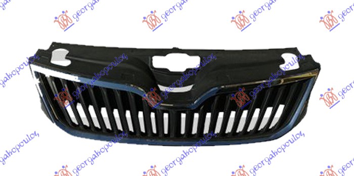 Skoda rapid 12- PVC MASKA (CRNI OKVIR)