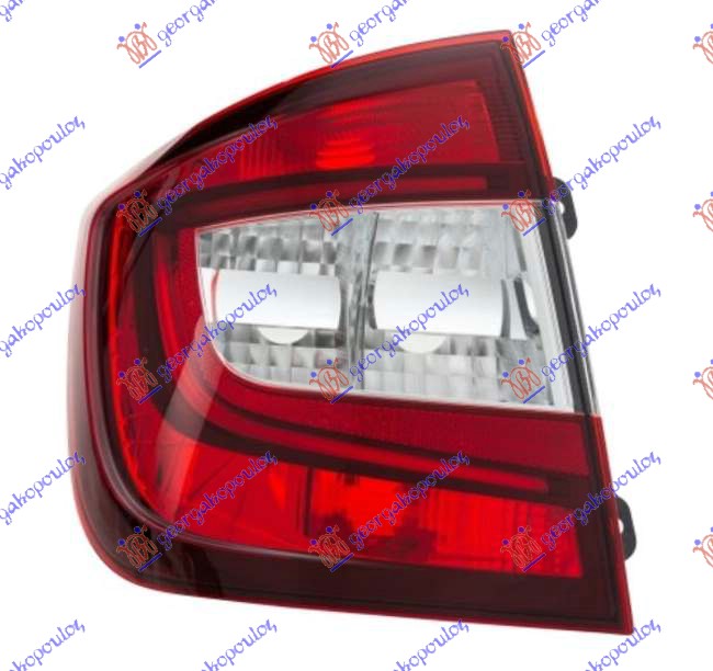 Skoda rapid 12- STOP LAMPA LED (L/B) (HELLA)