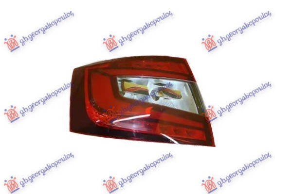 Skoda octavia 6 17- STOP LAMPA CELA LED