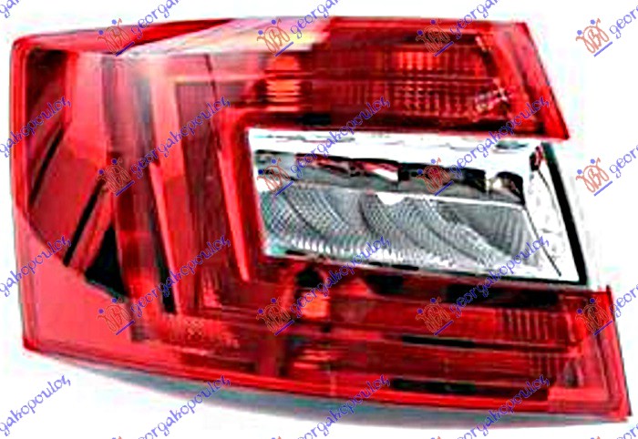 Skoda octavia 6 17-20 STOP LAMPA LED (HELLA)