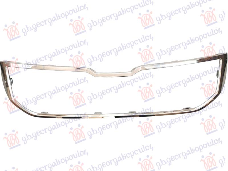 Skoda karoq 2017-2021 (nu7/nd7) OKVIR PVC MASKE HROM