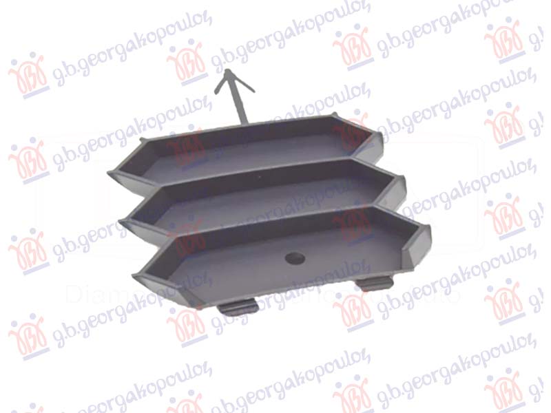 Skoda karoq 2017-2021 (nu7/nd7) POKLOPAC KUKE PREDNJEG BRANIKA