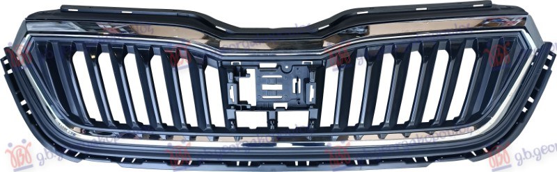 Skoda scala 2019- (nw1) PVC MASKA SA HROM OKVIROM