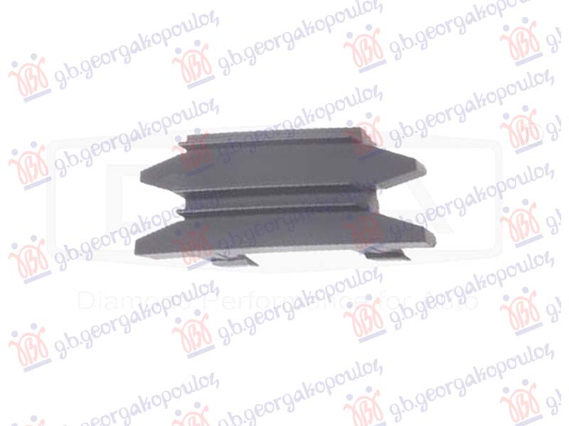 Skoda kamiq 2019-2024 (nw4) POKLOPAC RESETKE PREDNJEG BRANIKA (BEZ TEMPOMATA)