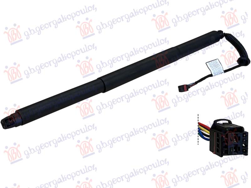 Skoda kamiq 2019-2024 (nw4) AMORTIZER GEPEK VRATA ELEKTRICNI (6 PIN)