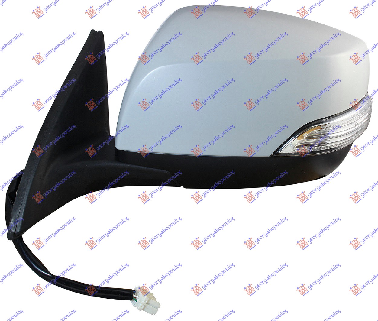 Subaru legacy/outback 2010-2015 (bm/br/bl/bp) RETROVIZOR ELEKTRICNI SA GREJACEM PM (ELEKTRO-SKLOPIV) (A KVALITET) (KONVEKSNO STAKLO)