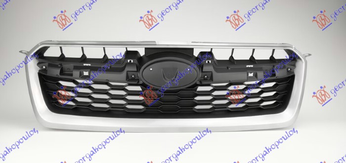 Subaru impreza 12-17 PVC MASKA (SREBRNI OKVIR) -15