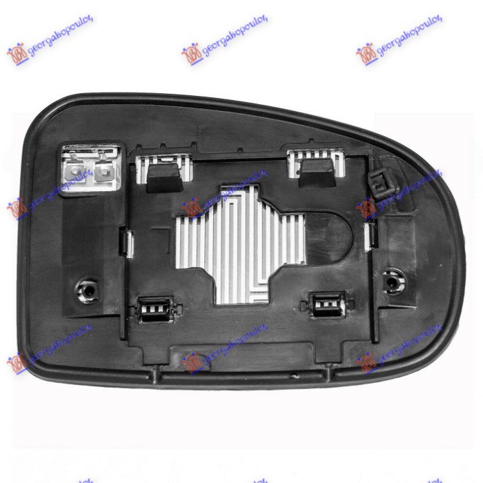 Toyota prius 09-12 STAKLO RETROVIZORA SA GREJACEM (KONVEKSN