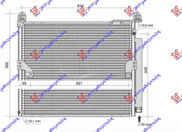 Toyota land cruiser prado 150 (j15) 09-13 HLAD. KLIME 4.0i V6 BENZIN (625x480x16)