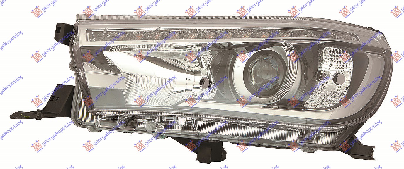 Toyota hi-lux 2wd/4wd 15-20 FAR EL. (HB3) SA LED DNEV. SVET. (DEPO)