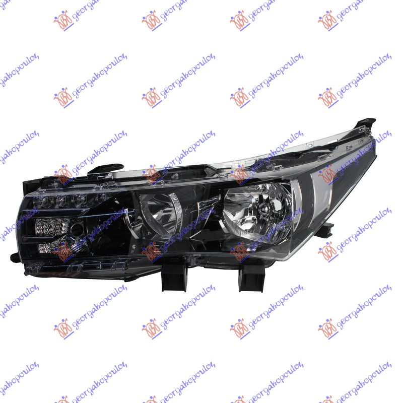 Toyota corolla sdn 2013-2016 (e 18) FAR ELEKTRICNI CRNI SA LED DNEVNIM SVETLOM (DEPO)