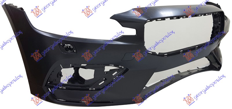 Volvo s60 2018- (224) PREDNJI BRANIK PM (PRSKALICE) (neofarban)