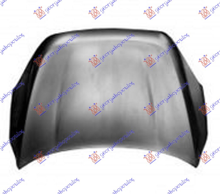 Volvo xc60 2013-2017 (156) HAUBA (ALUMINIJUM)
