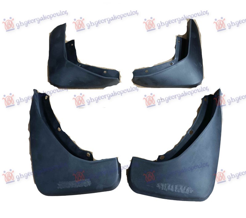 Volvo xc90 2014-2020 (256) ZASTITA OD BLATA (ZAVESICA) PREDNJA/ZADNJA (4 KOM)