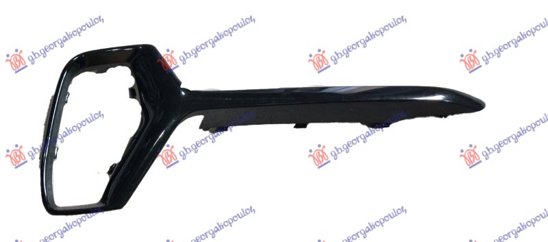 Volvo xc90 2014-2020 (256) LAJSNA RESETKE PREDNJEG BRANIKA CRNA (R-DESIGN)