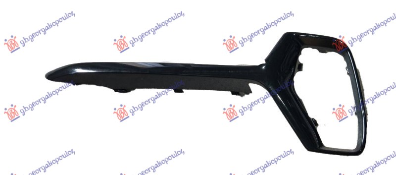 Volvo xc90 2014-2020 (256) LAJSNA RESETKE PREDNJEG BRANIKA CRNA (R-DESIGN)