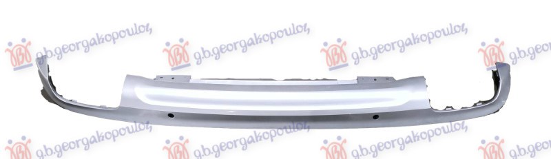 Volvo xc90 2014-2020 (256) SPOJLER ZADNJEG BRANIKA SREBRNI (2 PDC SENZORI)