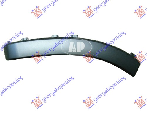 Vw cross polo 05-09 RUB PLASTICNI PREDNJEG BLATOBRANA