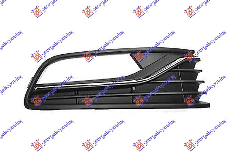 Vw polo 14-17 RESETKA PRED.BRAN. MAGL. HROM. COMFORT-L