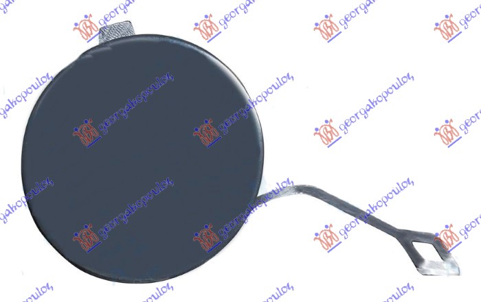 Vw touareg 2010-2014 (7p5/7p6) POKLOPAC KUKE ZADNJEG BRANIKA (nije za euro kuku)
