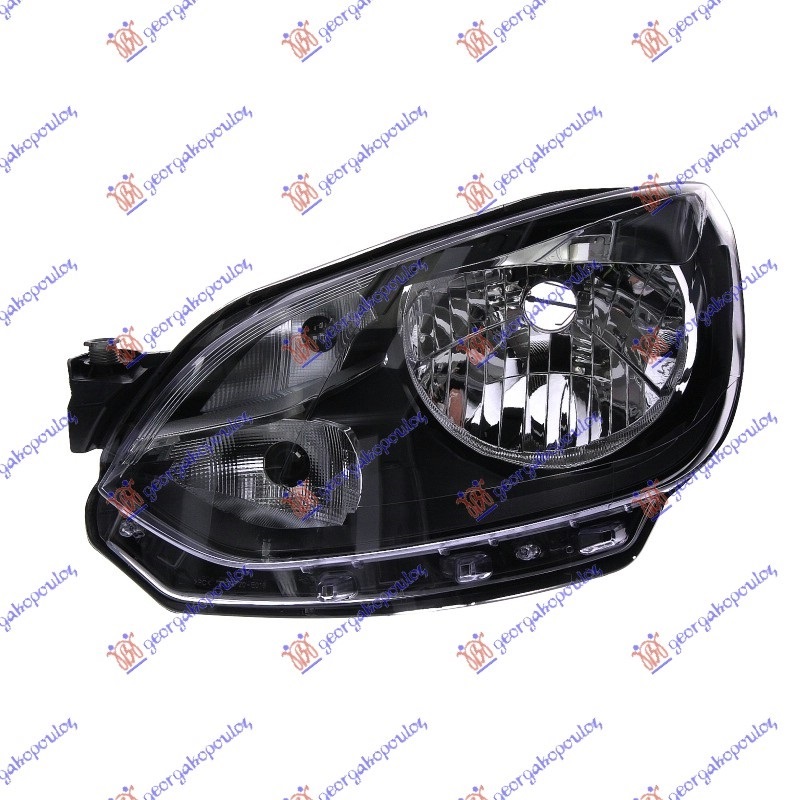 Vw up 2012-2016 (121/122/123/bl1/bl2/bl3) FAR ELEKTRICNI CRNI (TYC)