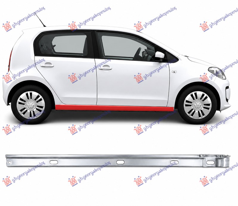Vw up 2012-2016 (121/122/123/bl1/bl2/bl3) SAJTNA UNUTRASNJA 5 VRATA