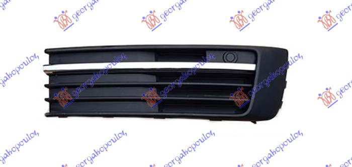 Vw transporter 2015-2019 (t6) (sga/sgh/sha/shh) RESETKA PREDNJEG BRANIKA (HROM LAJSNA) (PDS SENZOR) (MULTIVAN)