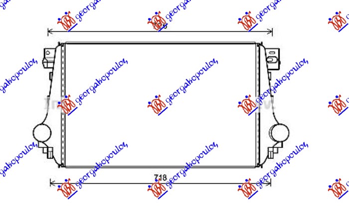 Vw p/u amarok 10-16 HLAD INTER 2.0DIZ-2.0TSi BEN(620x400x30