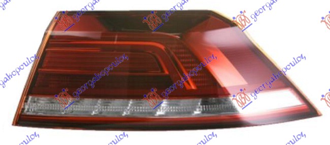 Vw passat 15- STOP LAMPA SPOLJASNJA LED (SEDAN) (HELLA)