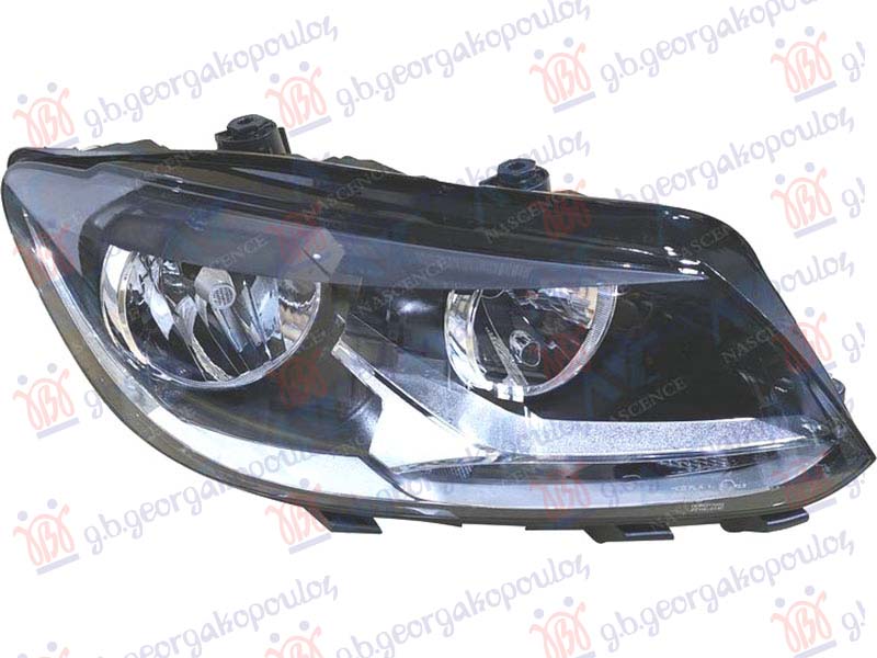 Vw cross touran 2010-2015 (1t1/1t2) FAR ELEKTRICNI (H7/H15) (SA MOTOROM)