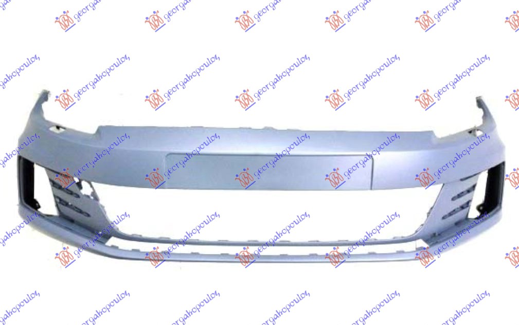 Vw scirocco 2014-2017 (137/138) PREDNJI BRANIK PM (PRSKALICE) (SA/BEZ PDC SENZORA)