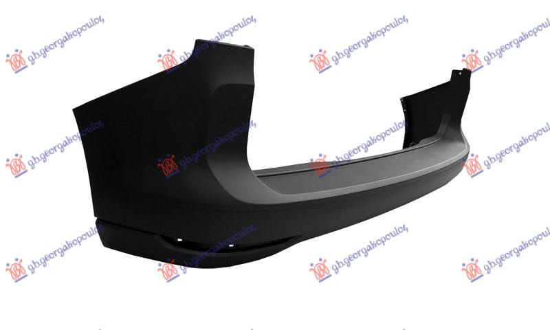 Vw caddy 2020- (sbb/sbj) ZADNJI BRANIK MAT-CRNI (KRATKA SASIJA) (SA/BEZ PDC SENZORA) (A KVALITET)