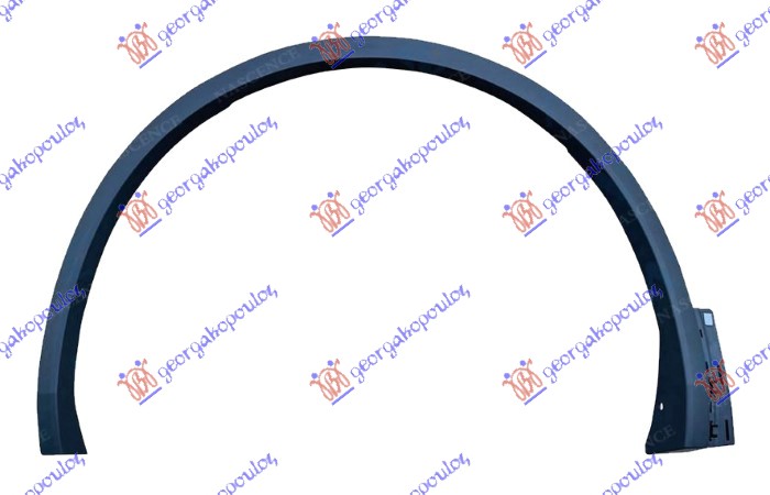 Vw tiguan 16-20 RUB PLASTICNI PREDNJEG BLATOBRANA (R-LINE)