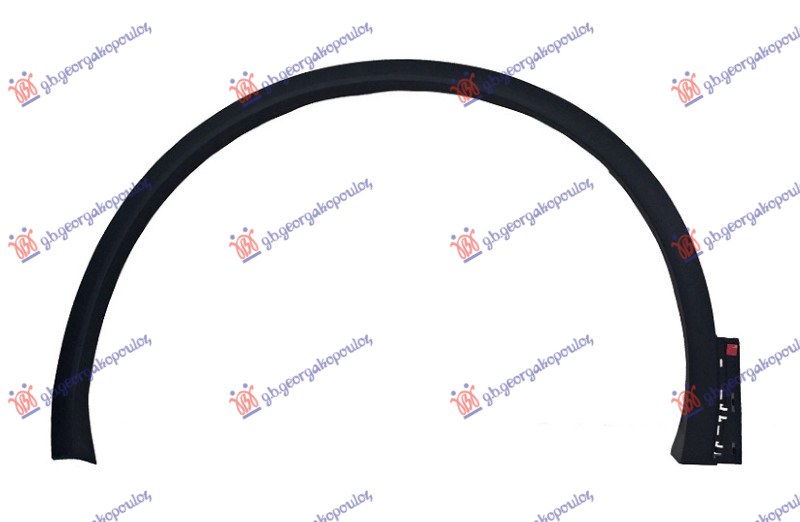 Vw tiguan allspace/xl 17-21 RUB PLASTICNI PREDNJEG BLATOBRANA (R-LINE)