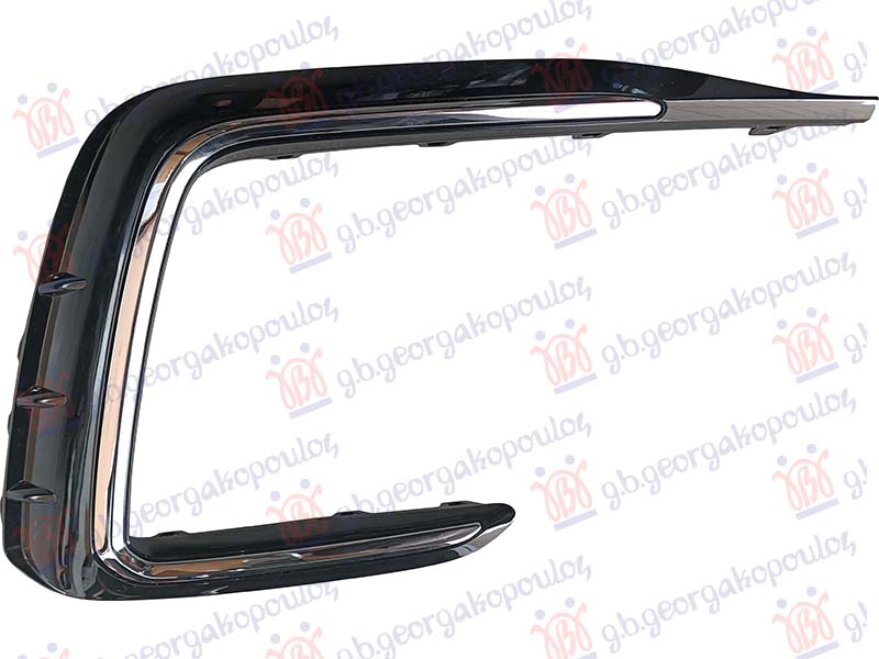 Vw tiguan 2020-2023 (ad1/ax1) LAJSNA RESETKE PREDNJEG BRANIKA CRNA (SA HROM) (R-LINE)