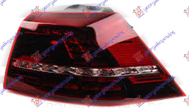 Vw golf vii 13-16 STOP LAMPA SPOLJASNJA (LED) (R)