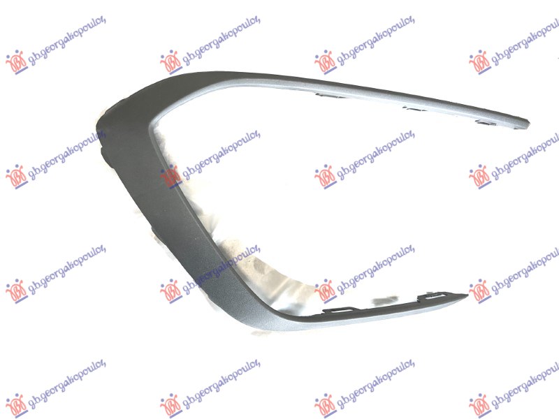 Vw golf viii 2019-2024 (cd1/da1) LAJSNA RESETKE PREDNJEG BRANIKA SREBRNA (GTE/GTD/GTI)