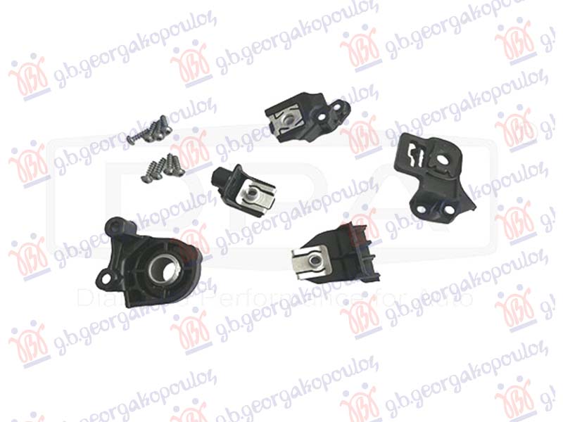 Vw golf viii 2019-2024 (cd1/da1) KOMPLET ZA POPRAVKU NOSACA (PRICVRSCIVANJE) FARA