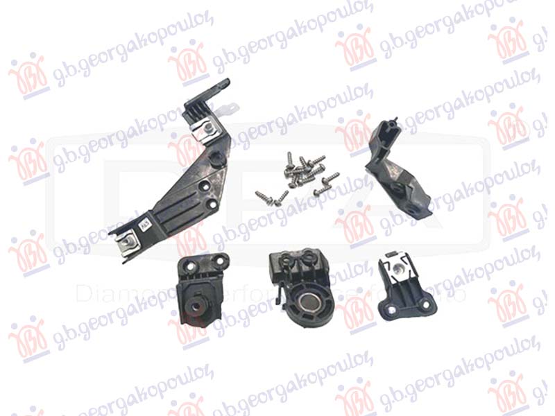 Vw t-cross 2019-2023 (c11/d31) KOMPLET ZA POPRAVKU NOSACA (PRICVRSCIVANJE) FARA