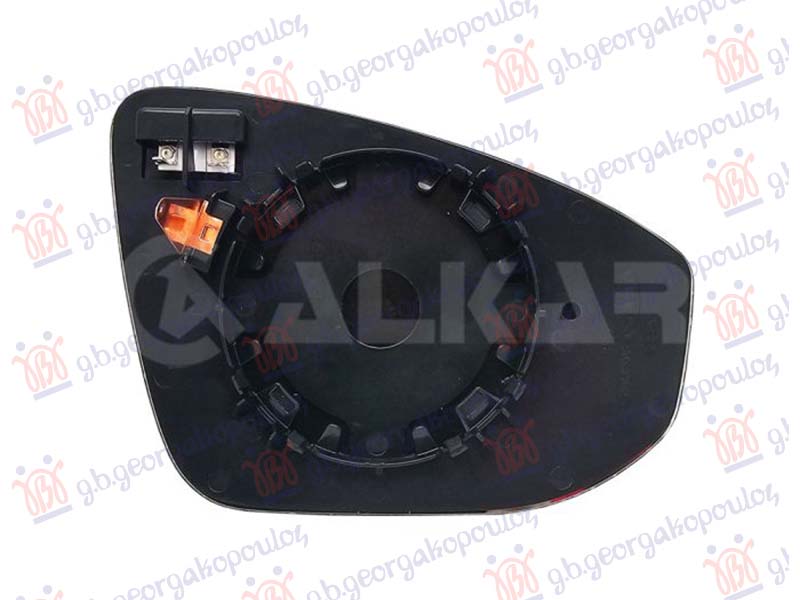 Vw id.7 2023- (ed2/ed5) STAKLO RETROVIZORA SA GREJACEM (2 PIN) (ASFERICNO)